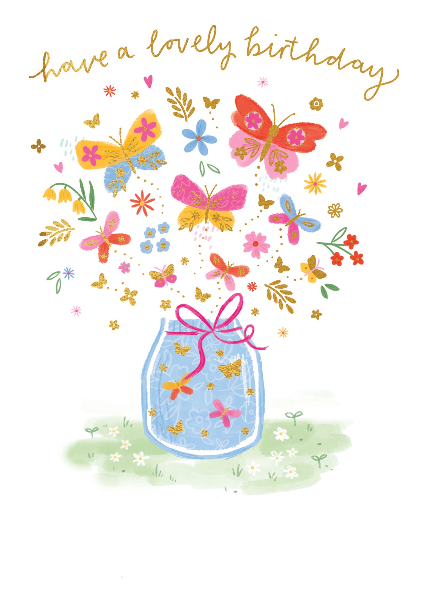 Lemon Drops: Beautiful Butterfly Jar