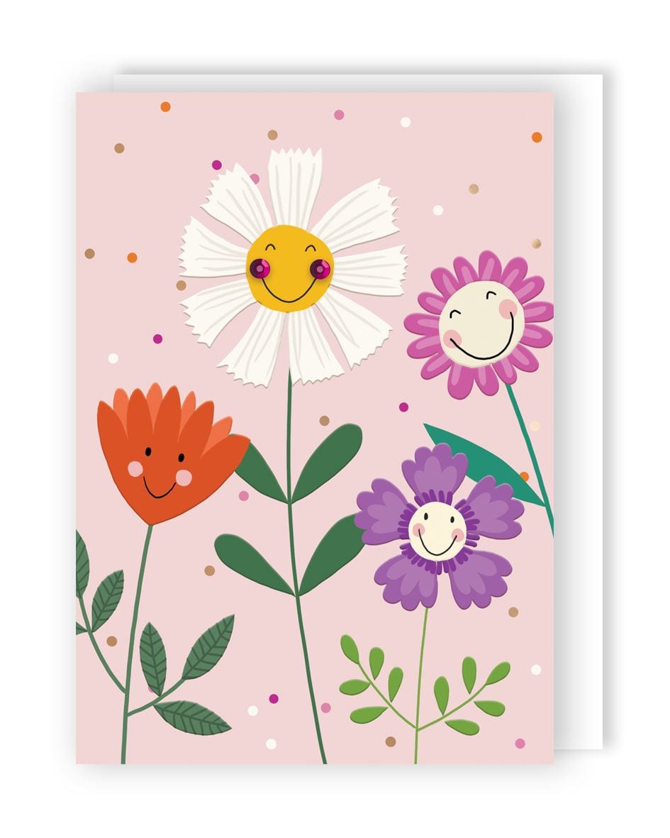 Yours Truly: Smiley Flowers