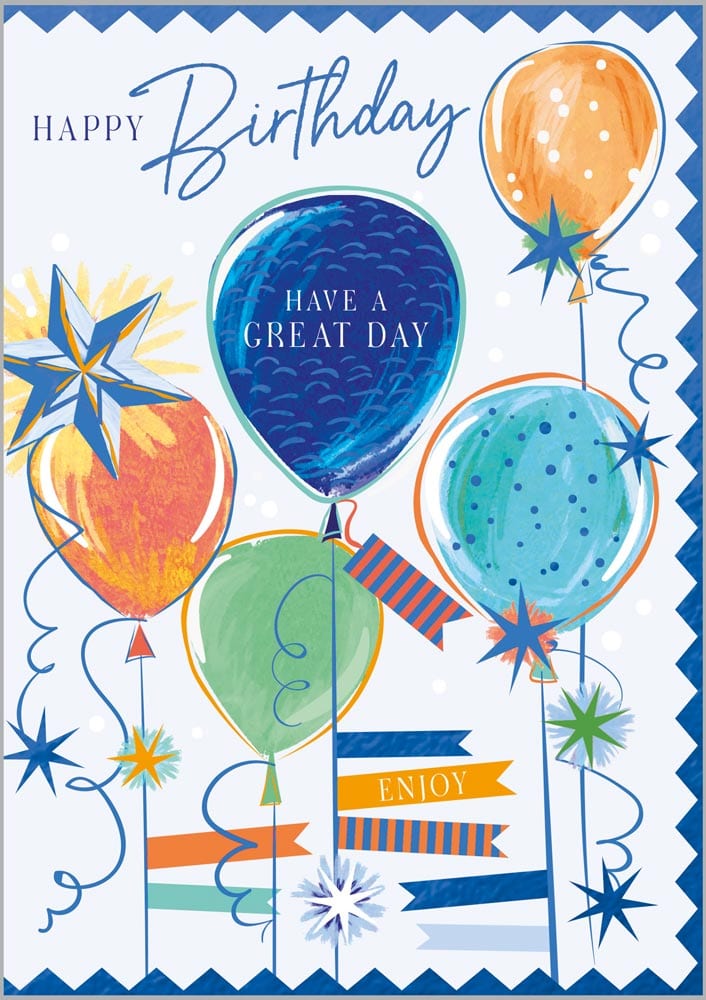 Pinstripe: Celebratory Balloons