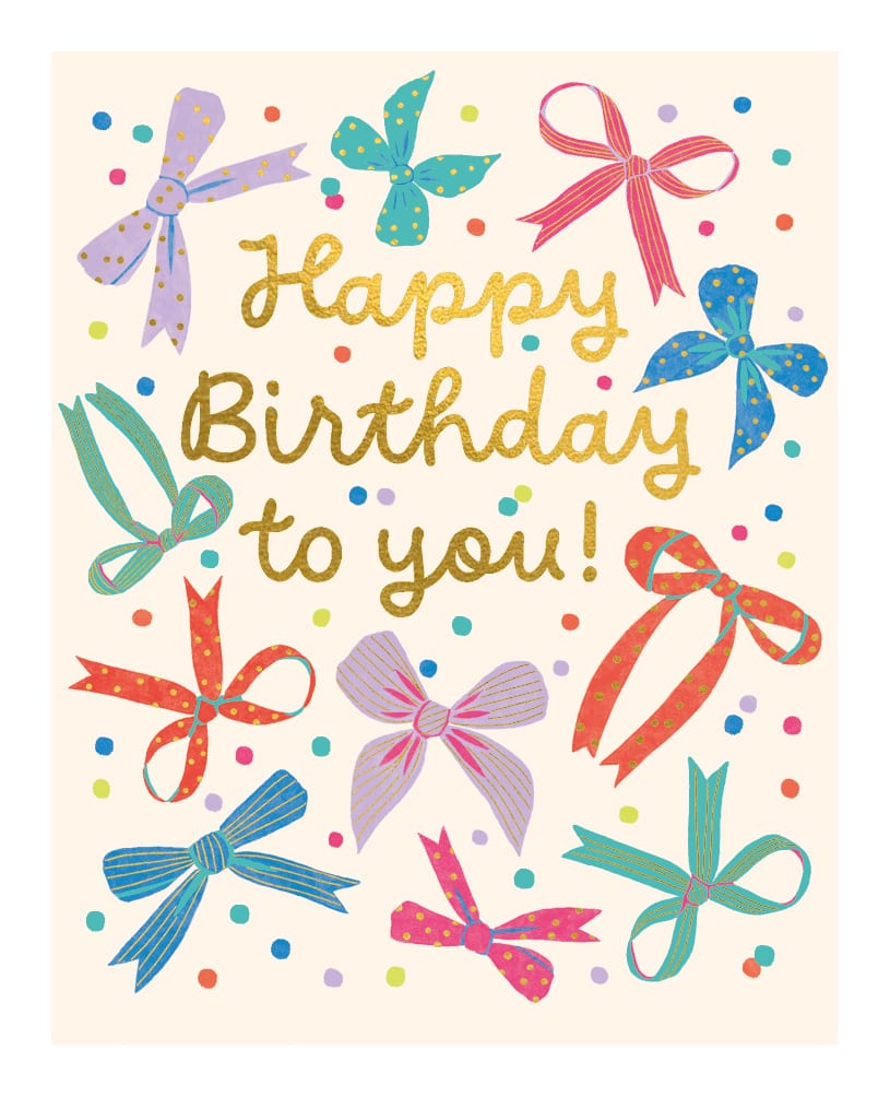 Celebration: Birthday Bows