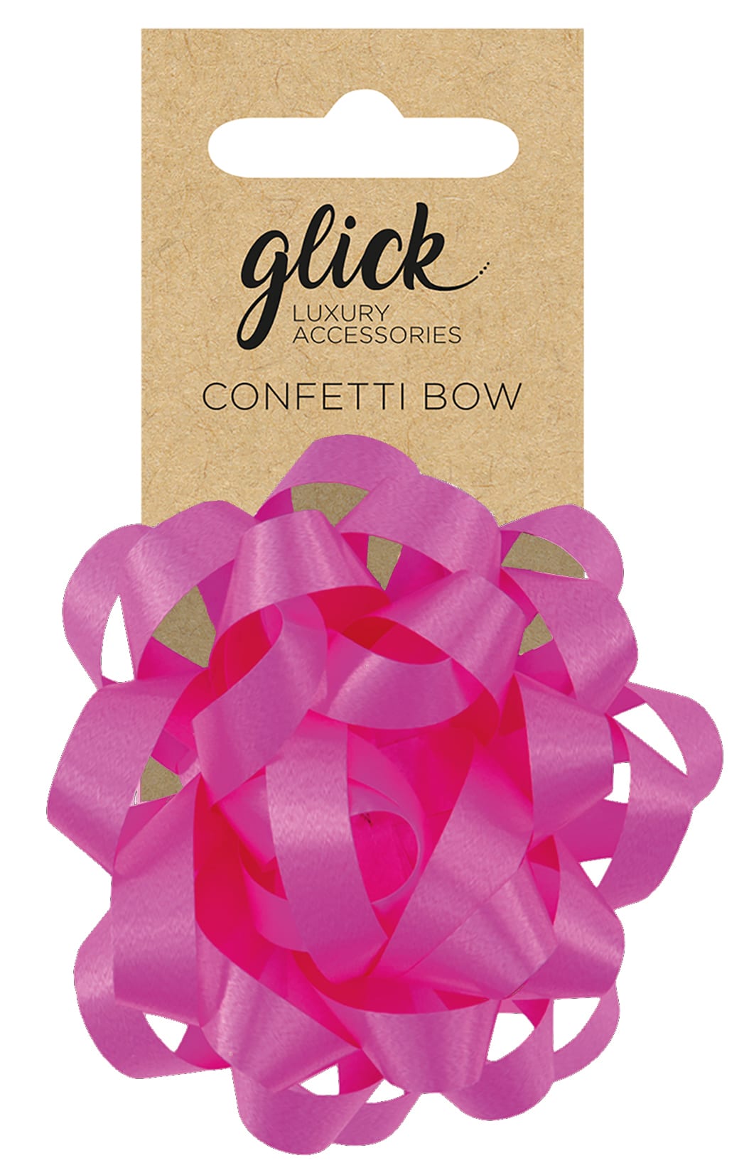 Bow: Confetti Hot Pink