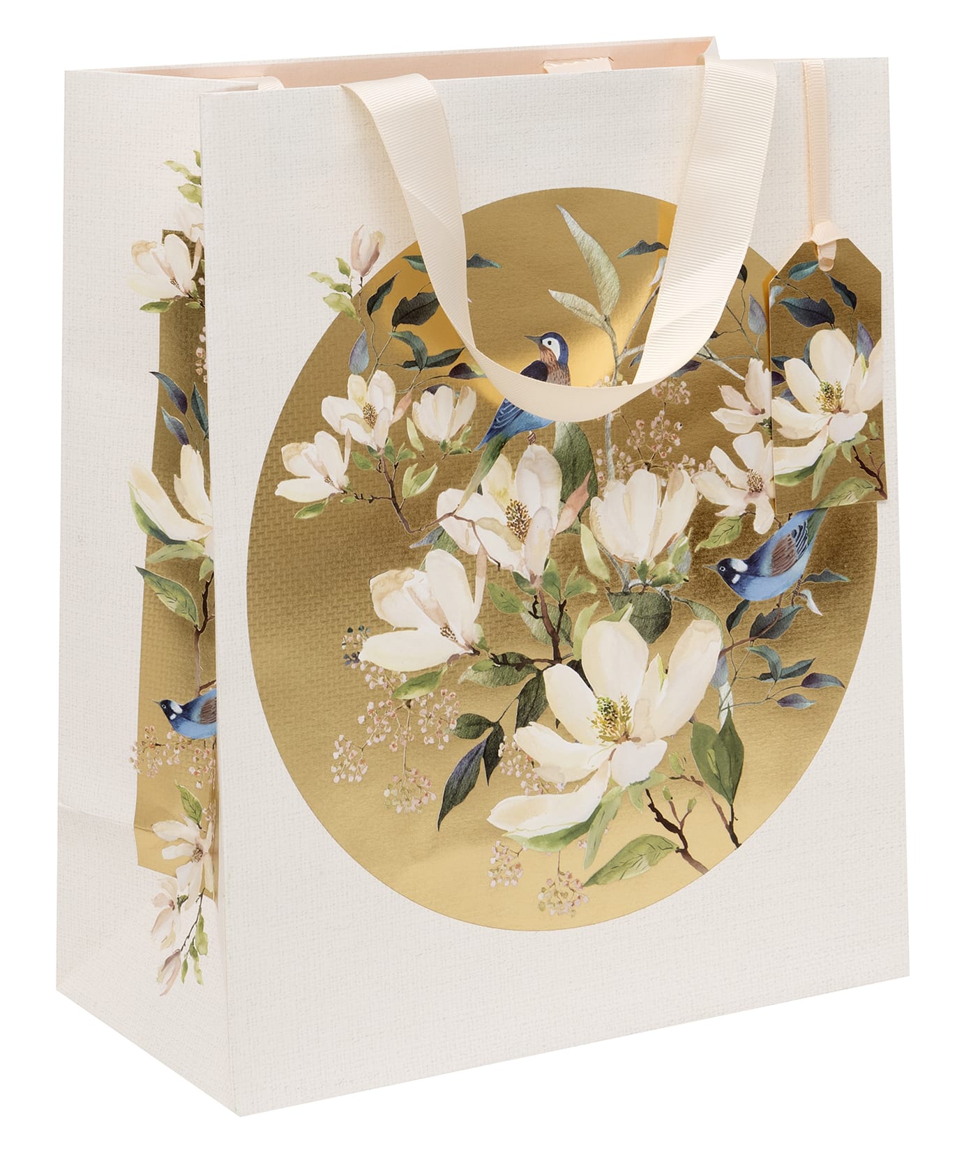 Gift Bag (Large): Gilded Magnolia