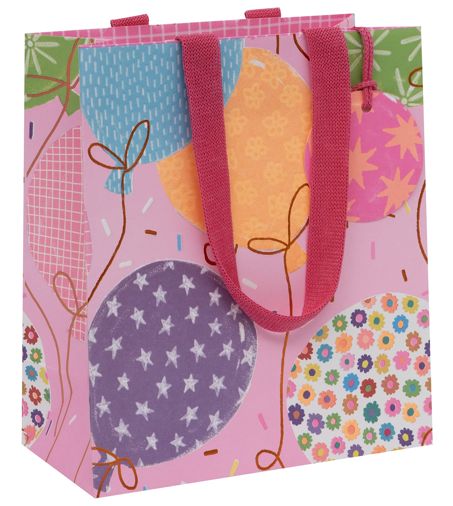 Gift Bag (Medium):Big Balloons Pink