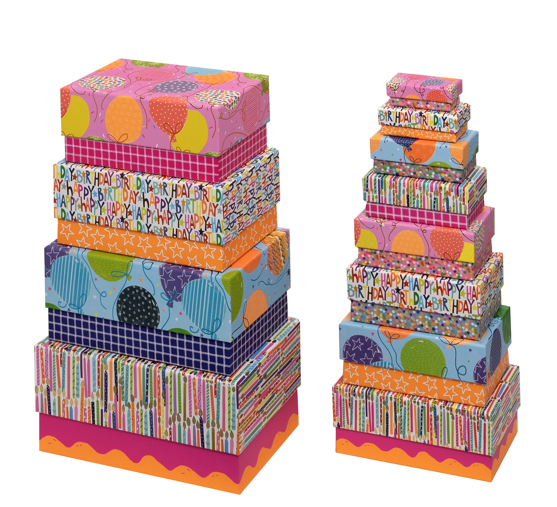 Gift Box (Rectangular Nest12): Bday Vibes