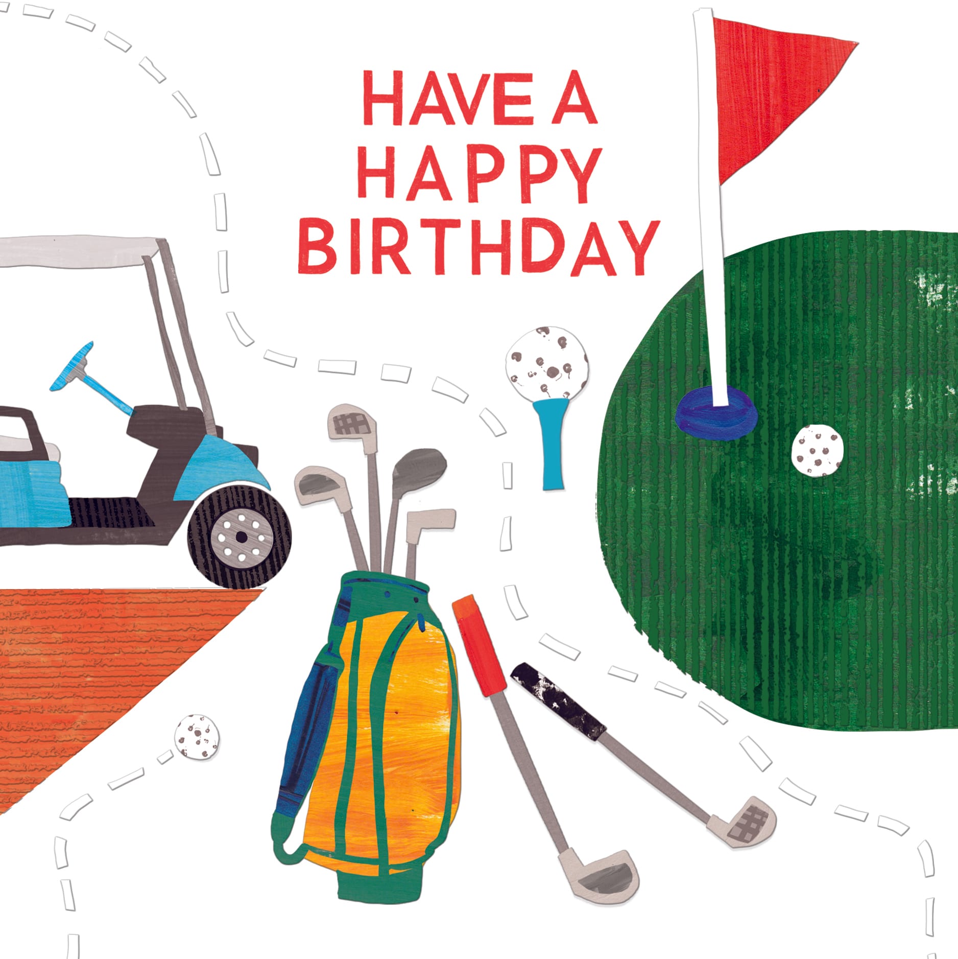 Cutout: Day On The Course
