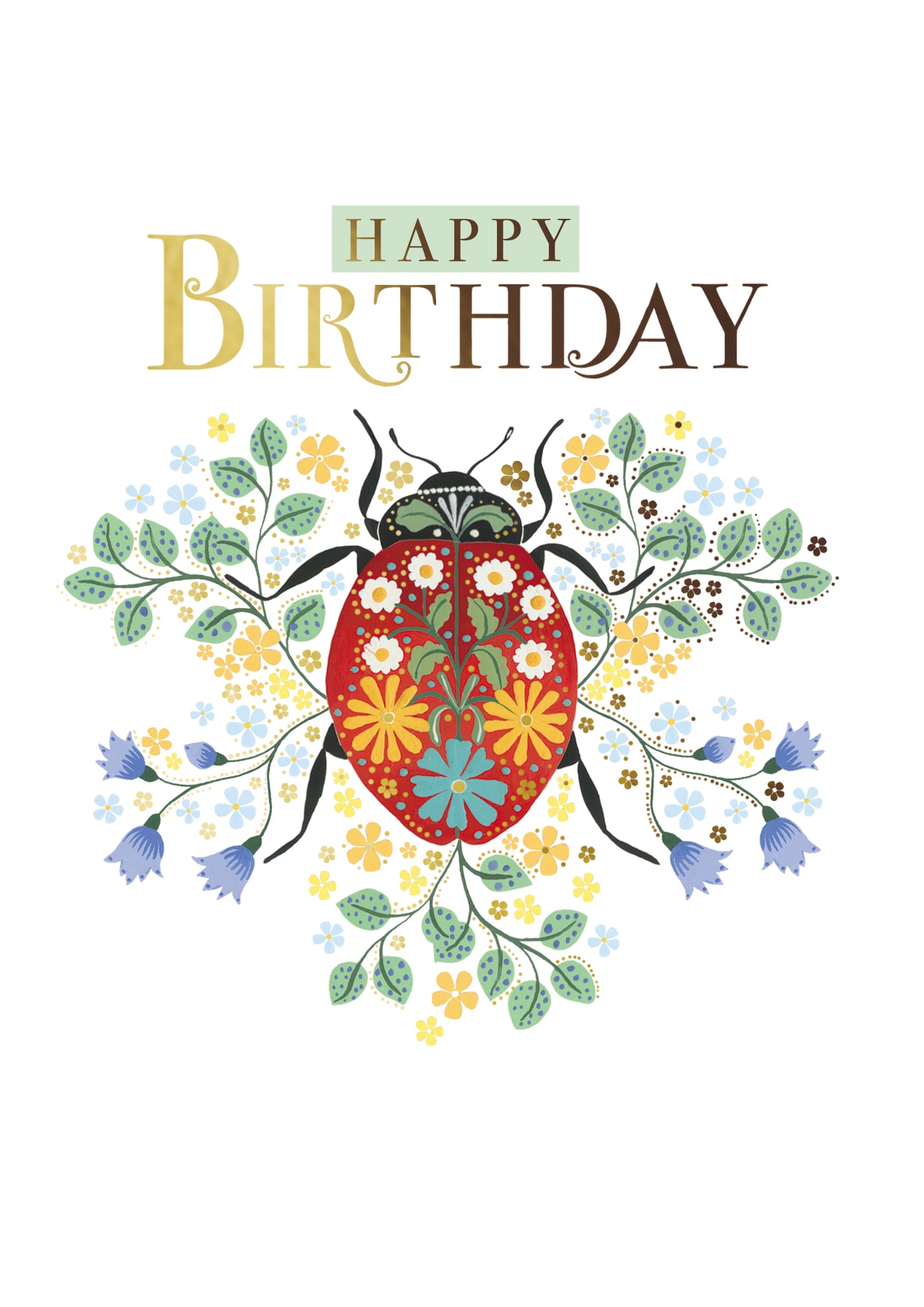 Opia: Ladybird With Patterned Florals