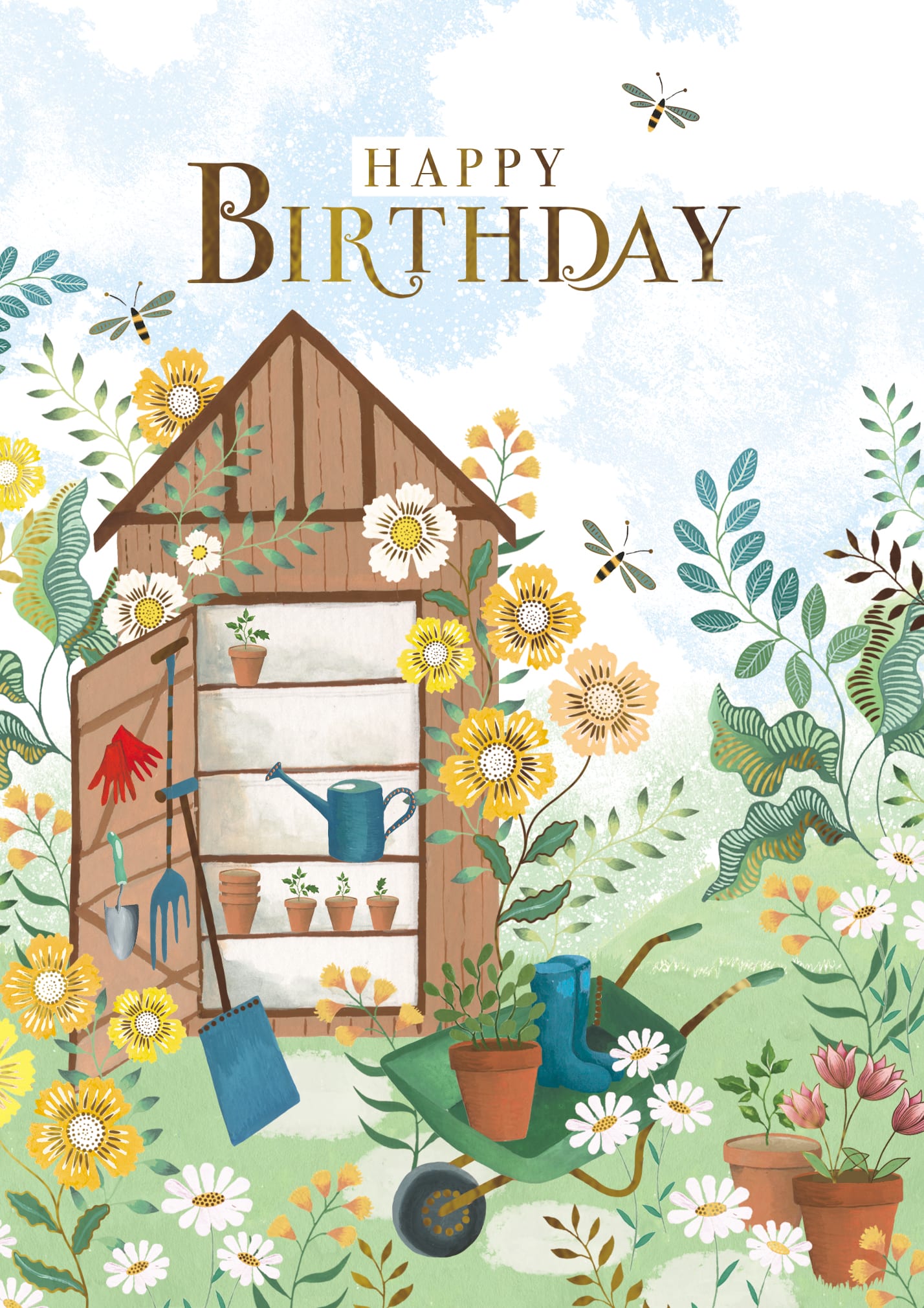 Opia: Garden Shed Garden Scene