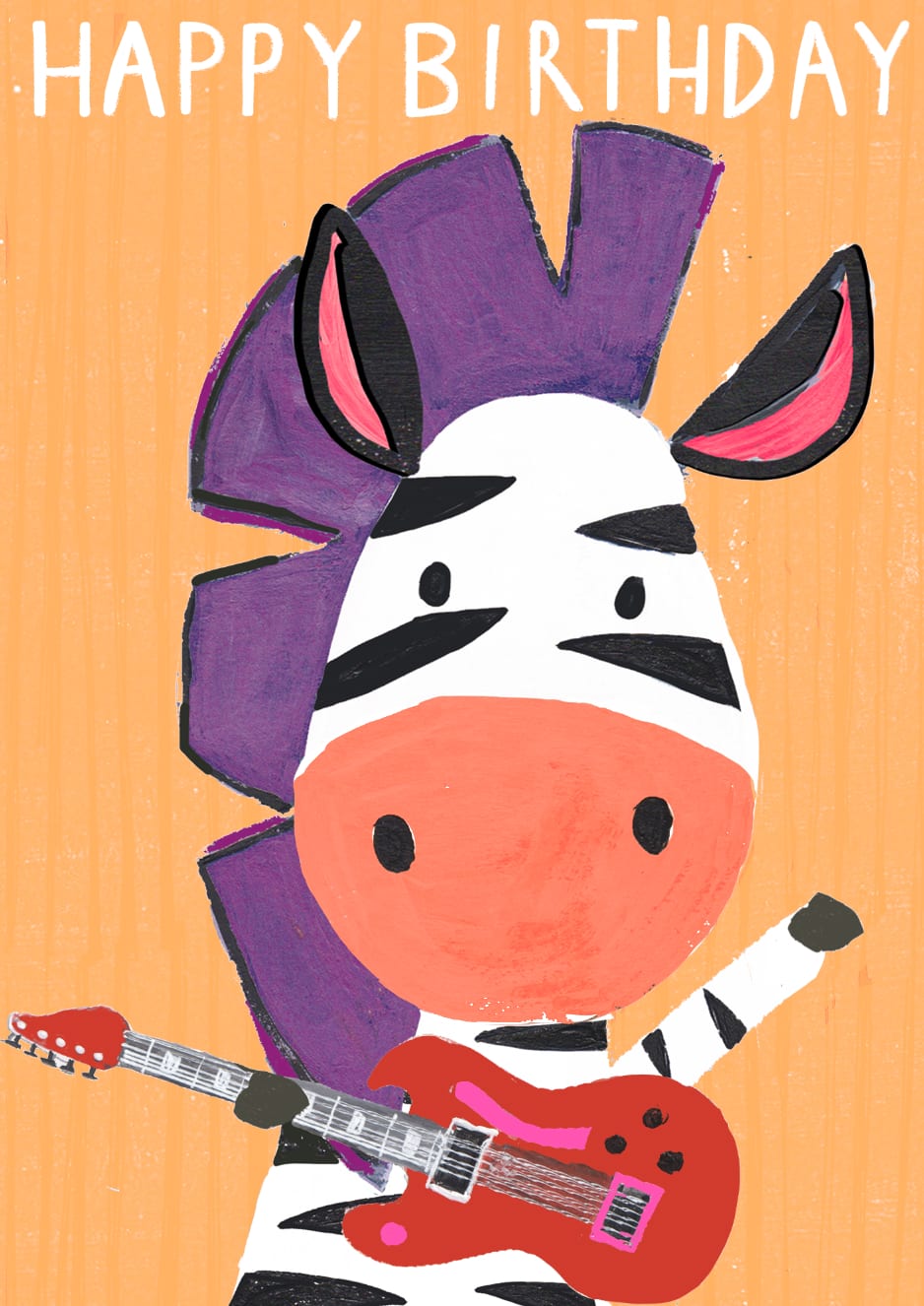 Sunshine: Zebra Guitar
