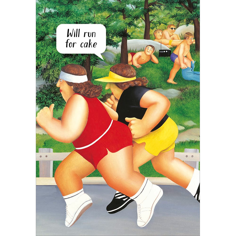 Beryl Cook: Run For Cake