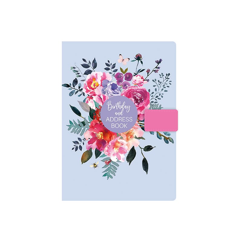 Address Birthday Book A5: Pastel Dp12