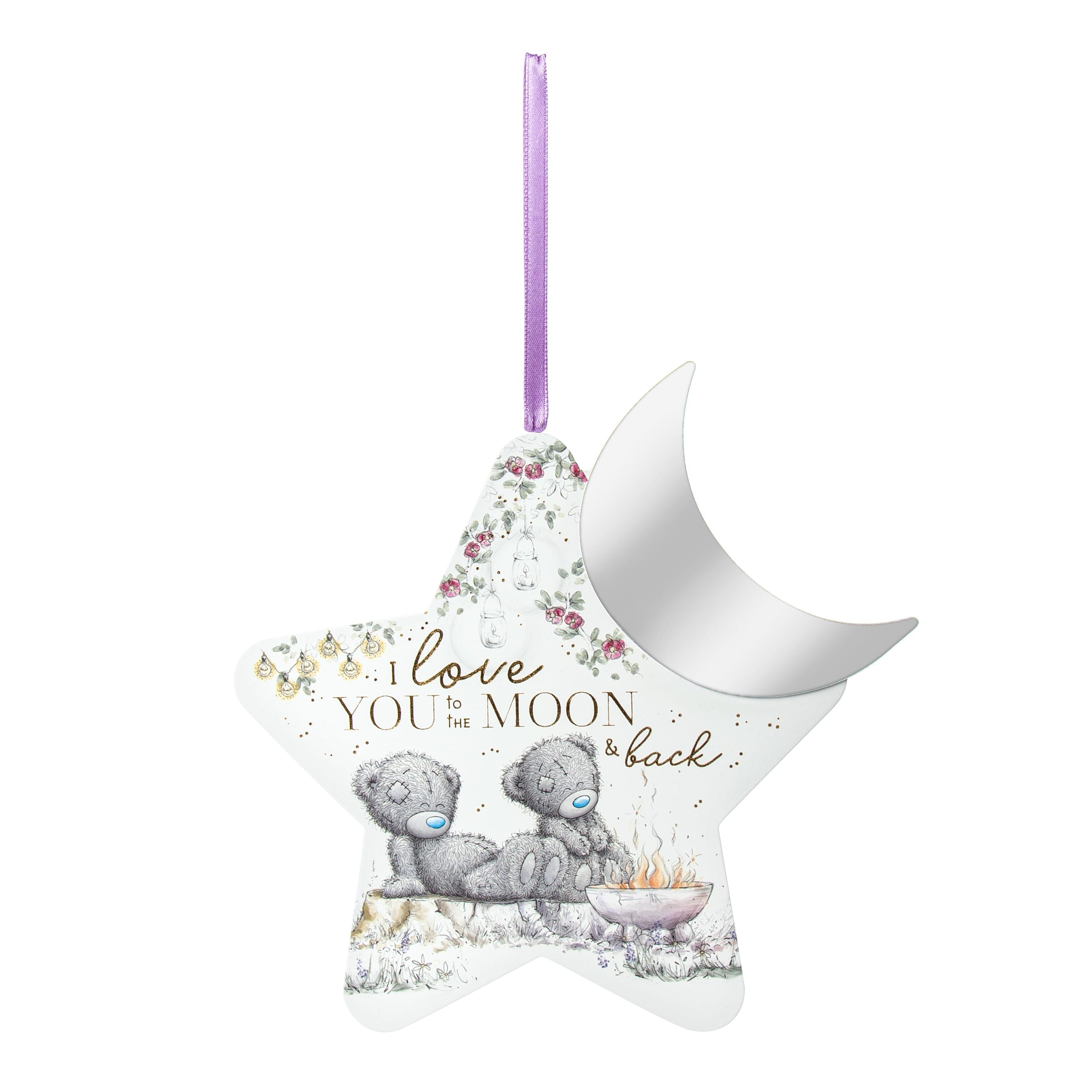 Me to You Moon and Back Plaque