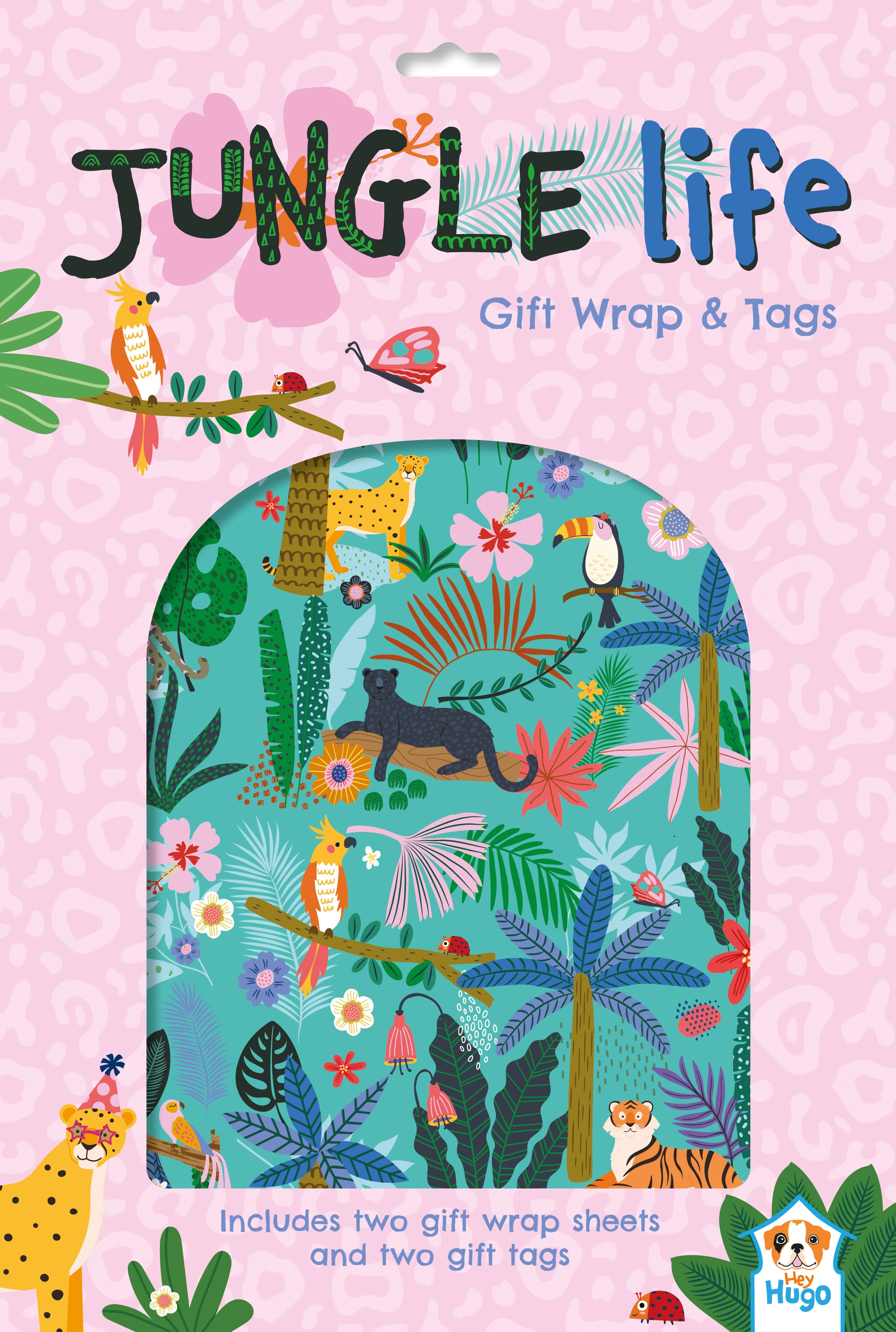 Jungle Life Gift Wrap Set