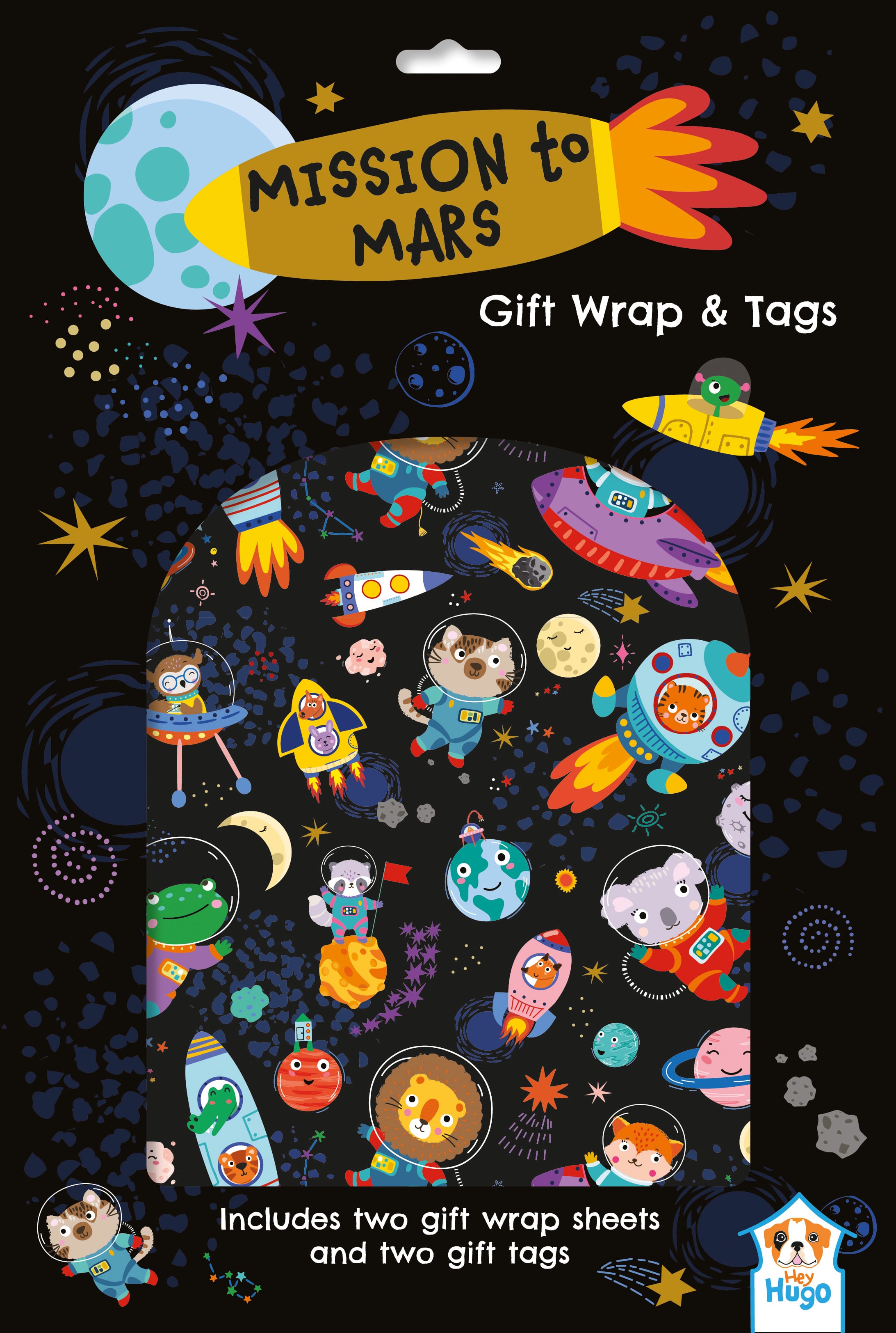 Mission To Mars Gift Wrap Set