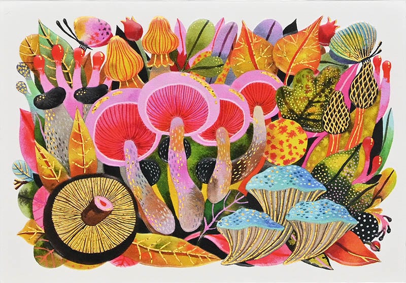 Notecards: Mushroom Medley