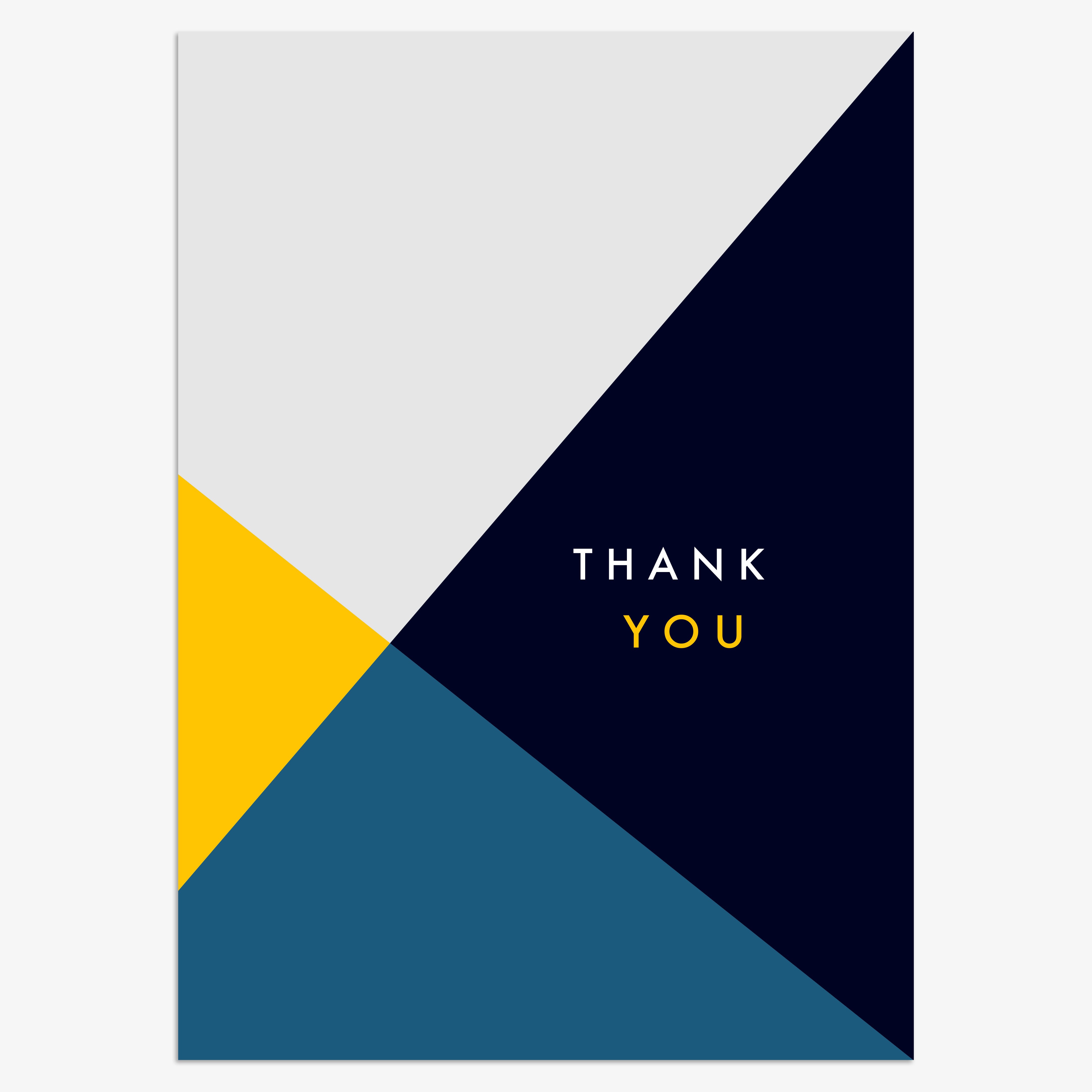 Thank You Notecards: Geometric